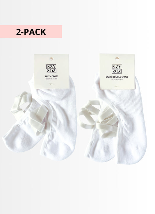 2-pack (Cross & Double Cross - White)