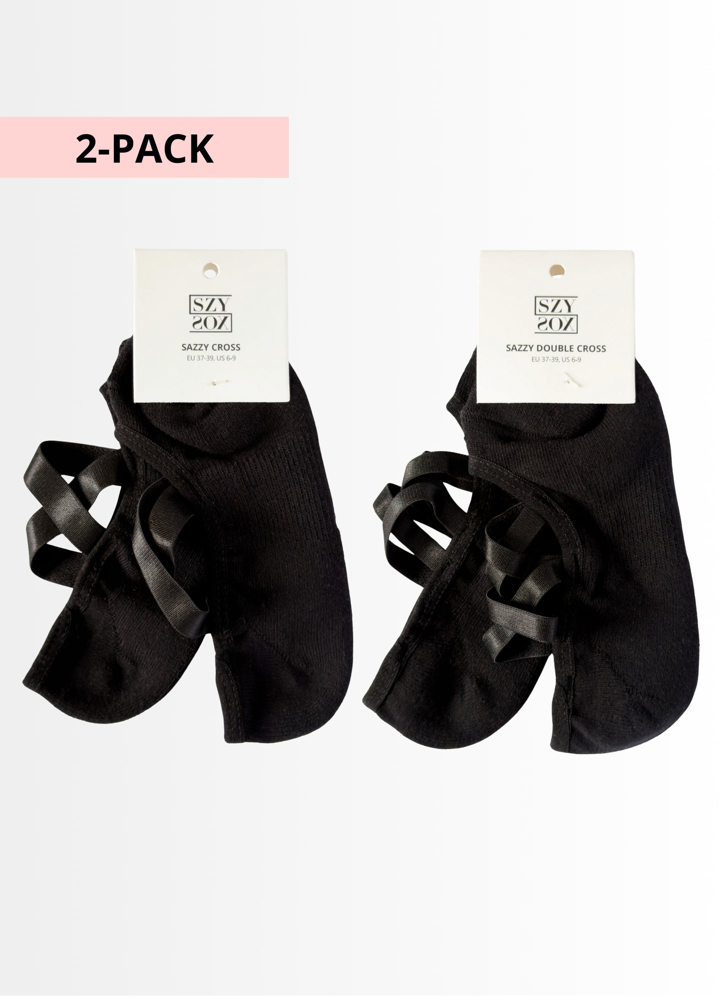 2-pack (Cross & Double Cross - Black)