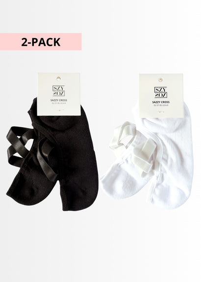 2-pack Sazzy Cross (Black & White)