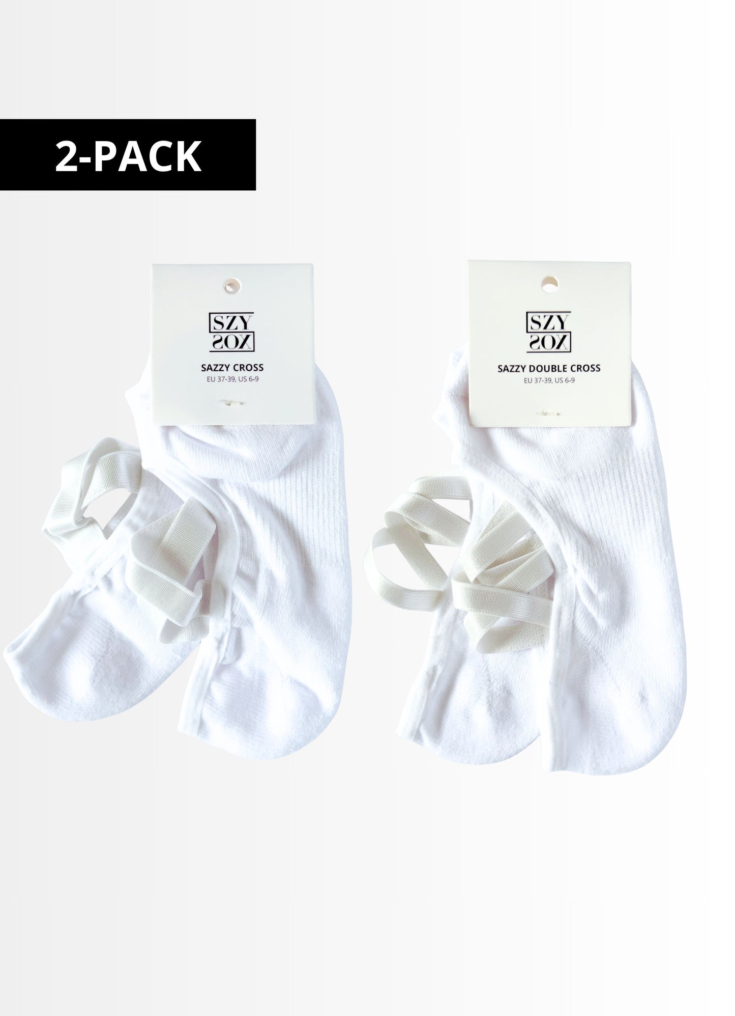 2-pack (Cross & Double Cross - White)