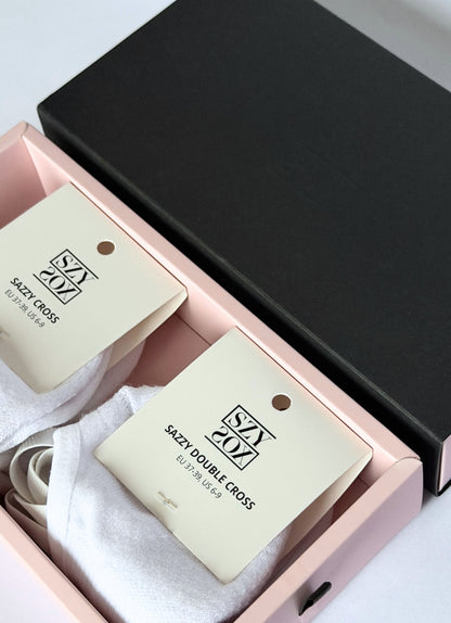 2-pack (Cross & Double Cross - White)