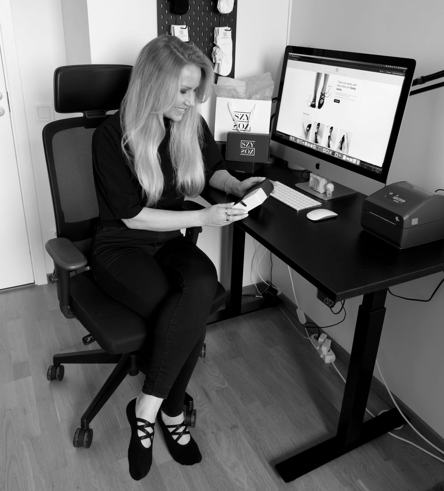 Founder of Sazzy Socks