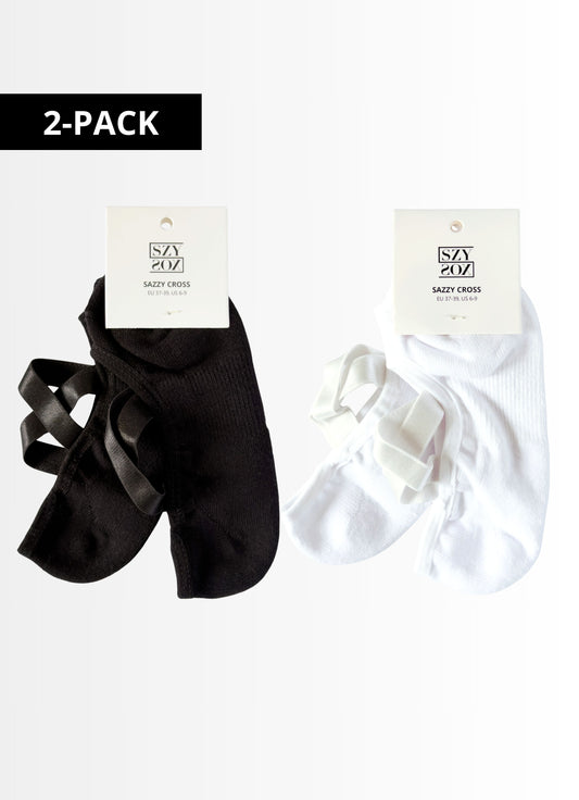2-pack Sazzy Cross (Black & White)